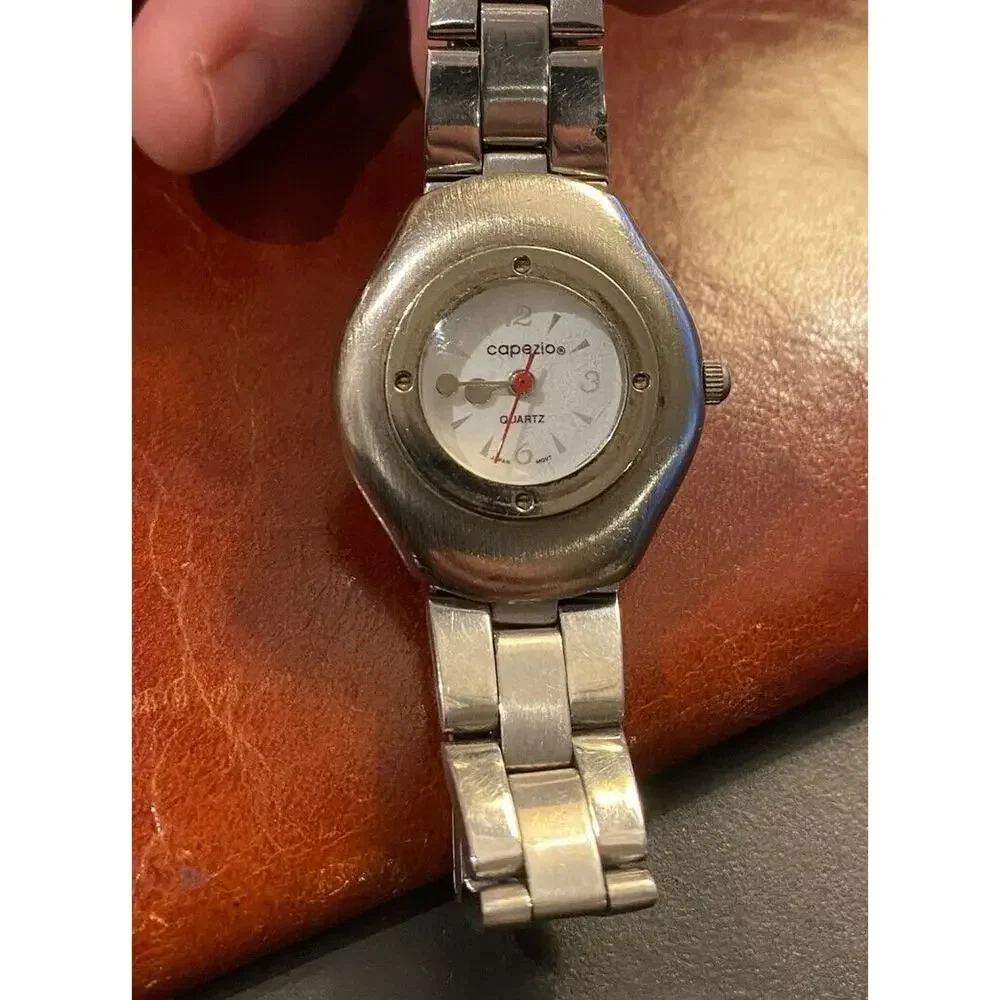 Women's 28mm Brushed Metal Tone Capezio Watch